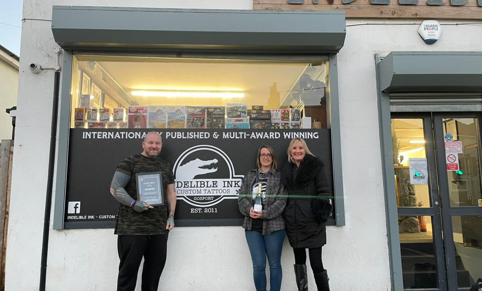 Best Independent Shop Competition Winners 2022- Indelible Ink
